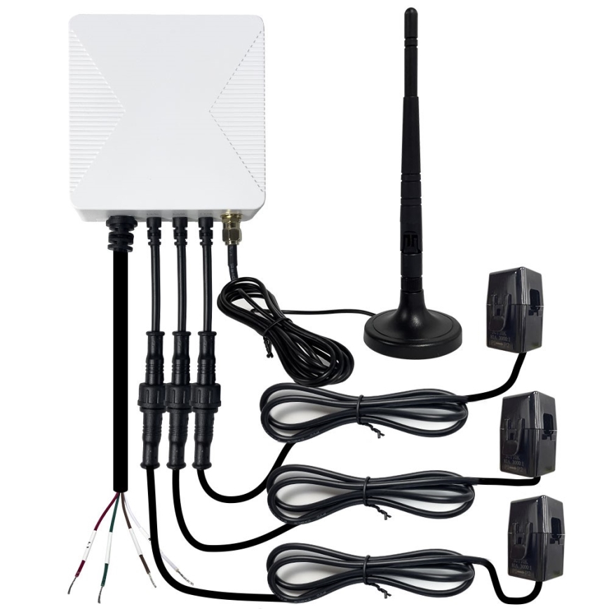 Immax NEO 07581L -Смарт трифазен електромер Wi-Fi Tuya