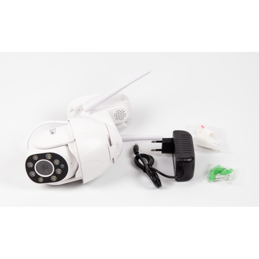 Immax NEO 07702L - Екстериорна камера NEO LITE Smart Wi-Fi RJ45 P/T HD 2MP 1080p IP65