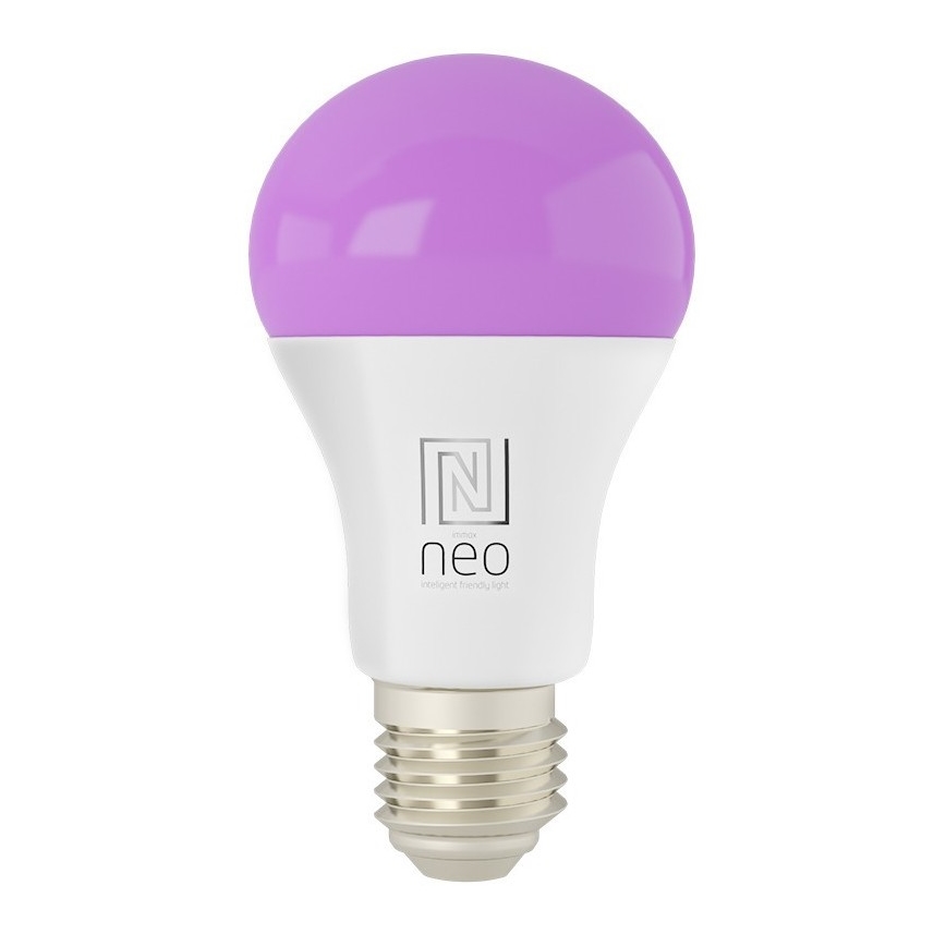 Immax NEO 07712CDO - Комплект от 3 бр. регулируеми LED крушки RGB+CCT E27/9W/230V Wi-Fi Tuya + дистанционно управление
