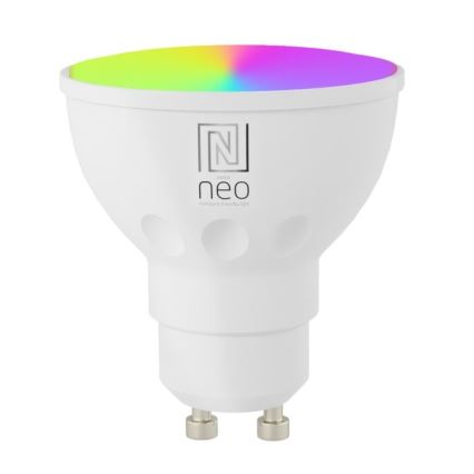 Immax NEO 07724CDO - Комплект от 3 LED RGB+CCT димируеми крушки GU10/4,8W/230V 2700-6500K Wi-Fi Tuya + дистанционно управление