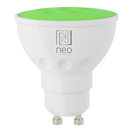 Immax NEO 07724CDO - Комплект от 3 LED RGB+CCT димируеми крушки GU10/4,8W/230V 2700-6500K Wi-Fi Tuya + дистанционно управление