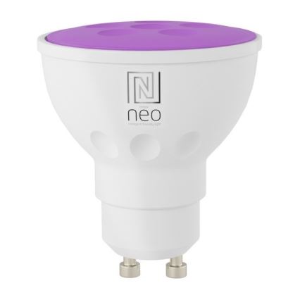 Immax NEO 07724CDO - Комплект от 3 LED RGB+CCT димируеми крушки GU10/4,8W/230V 2700-6500K Wi-Fi Tuya + дистанционно управление