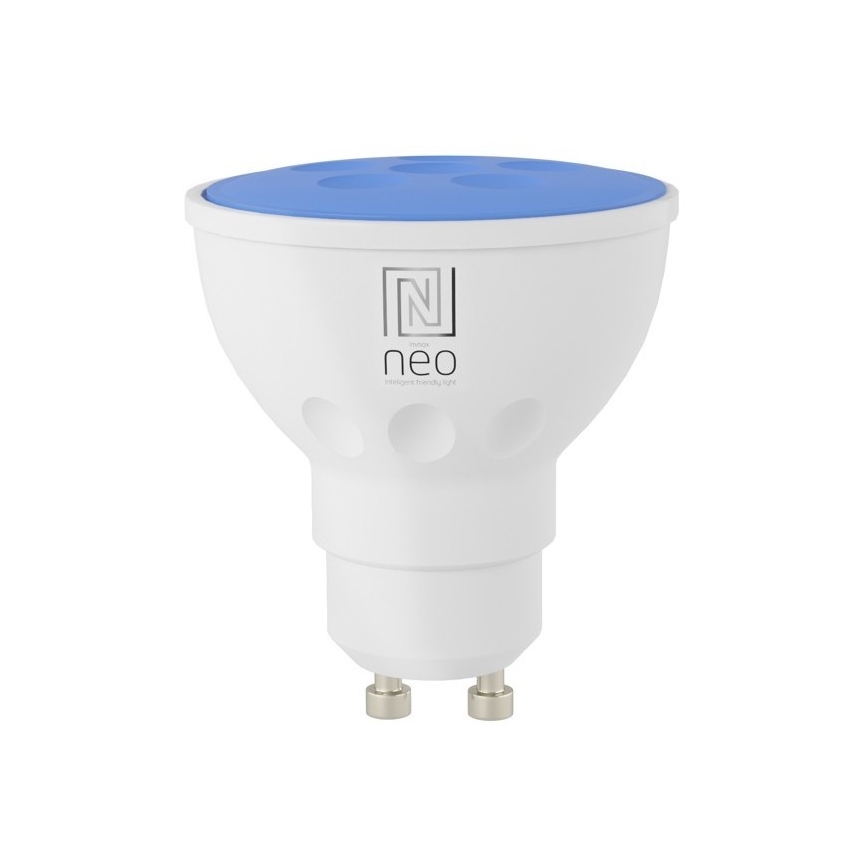 Immax NEO 07724L - LED RGB+CCT Димируема крушка GU10/4,8W/230V 2700K Wi-Fi Tuya