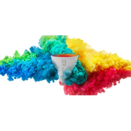 Immax NEO 07724L - LED RGB+CCT Димируема крушка GU10/4,8W/230V 2700K Wi-Fi Tuya
