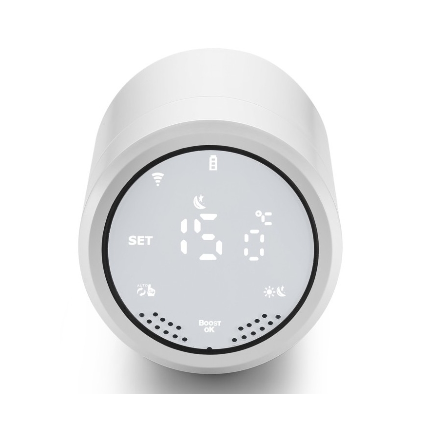 Immax NEO 07732B - К-кт 2 бр. термостатични глави + BRIDGE PRO v2 2xAA/3V Tuya