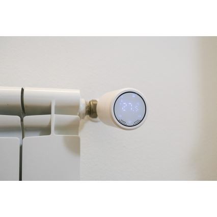 Immax NEO 07732C - К-кт 4бр. термостатични глави + BRIDGE PRO v3 2xAA/3V Wi-Fi Tuya