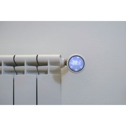 Immax NEO 07732C - К-кт 4бр. термостатични глави + BRIDGE PRO v3 2xAA/3V Wi-Fi Tuya