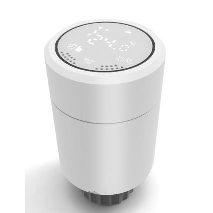 Immax NEO 07732C - К-кт 4бр. термостатични глави + BRIDGE PRO v3 2xAA/3V Wi-Fi Tuya