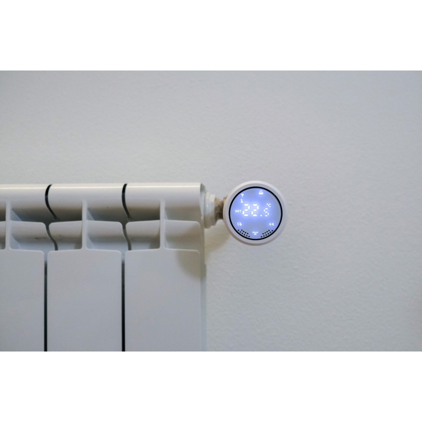 Immax NEO 07732L - Термостатична глава 2xAA/3V Tuya