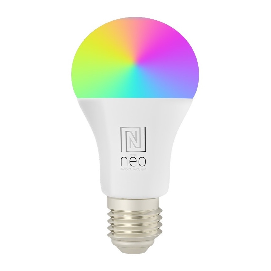 Immax NEO 07743L - LED RGB+CCT Димируема крушка E27/11W/230V 2700-6500K Tuya