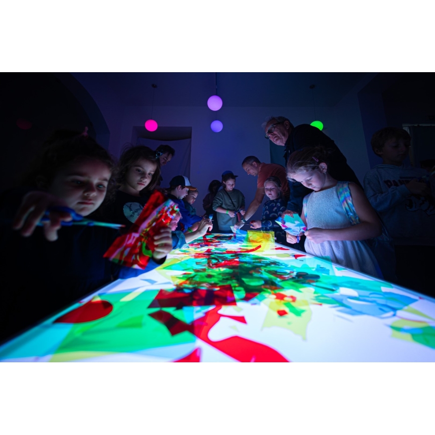 Immax NEO 07745CDO - Комплект от 3 LED крушки RGB+CCT, димируеми, E14/6W/230V, Tuya Wi-Fi + дистанционно управление