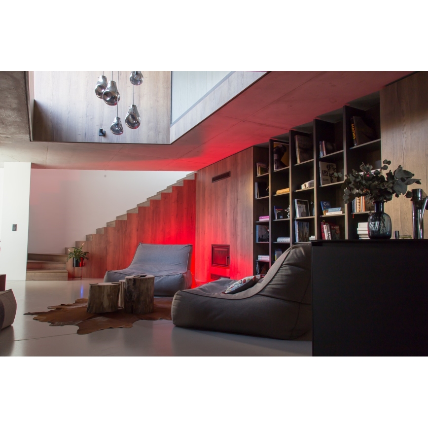 Immax NEO 07745CDO - Комплект от 3 LED крушки RGB+CCT, димируеми, E14/6W/230V, Tuya Wi-Fi + дистанционно управление