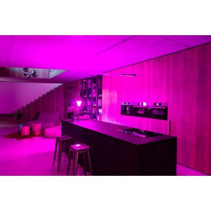 Immax NEO 07745CDO - Комплект от 3 LED крушки RGB+CCT, димируеми, E14/6W/230V, Tuya Wi-Fi + дистанционно управление