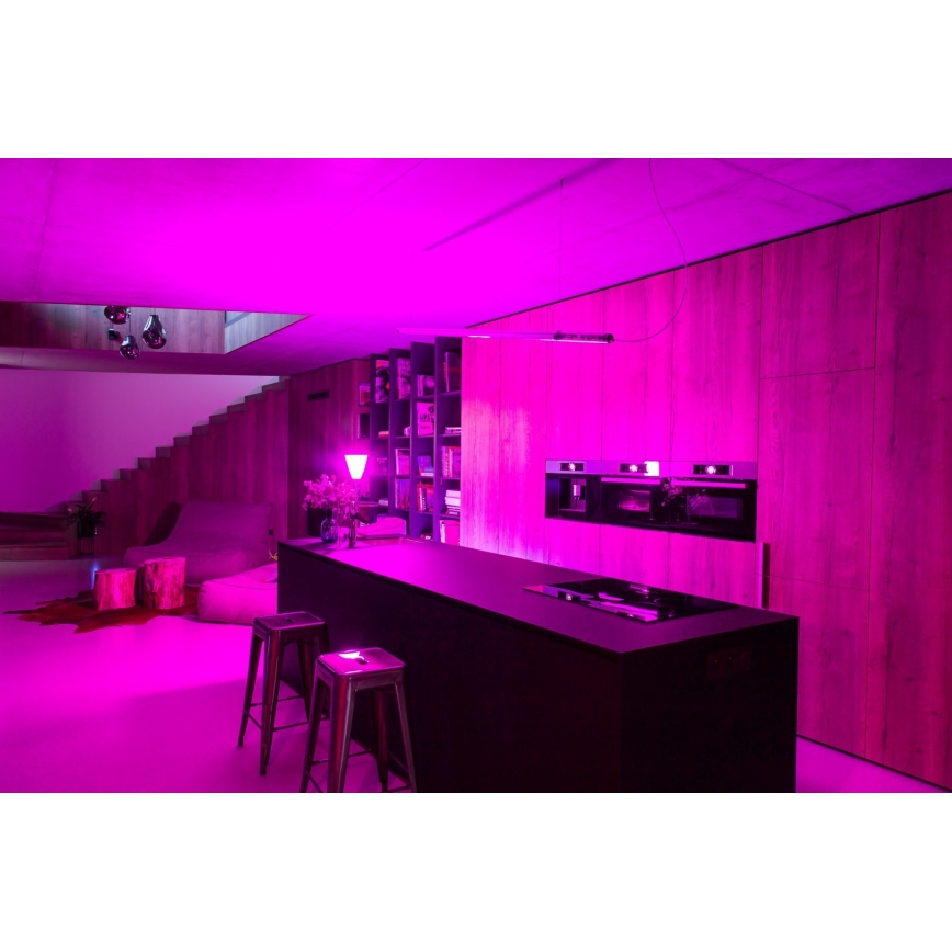 Immax NEO 07745CDO - Комплект от 3 LED крушки RGB+CCT, димируеми, E14/6W/230V, Tuya Wi-Fi + дистанционно управление