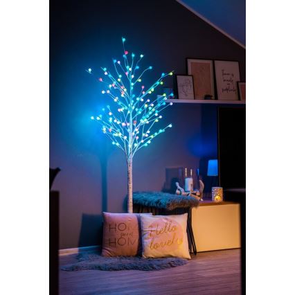 Immax NEO 07750L - LED RGB+CW Димируем екстериорен Коледна декорация NEO LITE LED/7,2W/230V 1,8 м IP44 Wi-Fi Tuya дърво