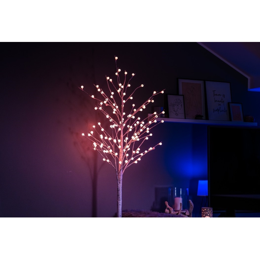 Immax NEO 07750L - LED RGB+CW Димируем екстериорен Коледна декорация NEO LITE LED/7,2W/230V 1,8 м IP44 Wi-Fi Tuya дърво