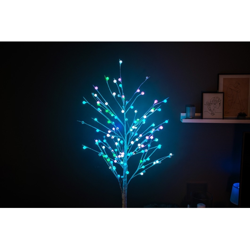 Immax NEO 07750L - LED RGB+CW Димируем екстериорен Коледна декорация NEO LITE LED/7,2W/230V 1,8 м IP44 Wi-Fi Tuya дърво