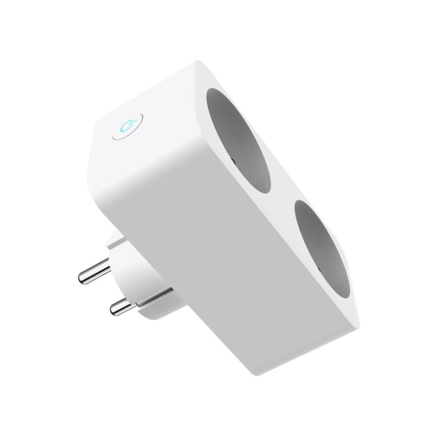 Immax NEO 07752L - Смарт сплитер с контакти 2x16A/230V Tuya