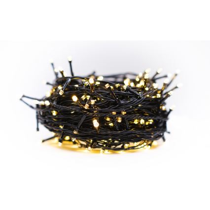 Immax NEO 07755L - LED Димируем екстериорен верига NEO LITE 400xLED/8 функции 43m IP44 Wi-Fi Tuya топло бял