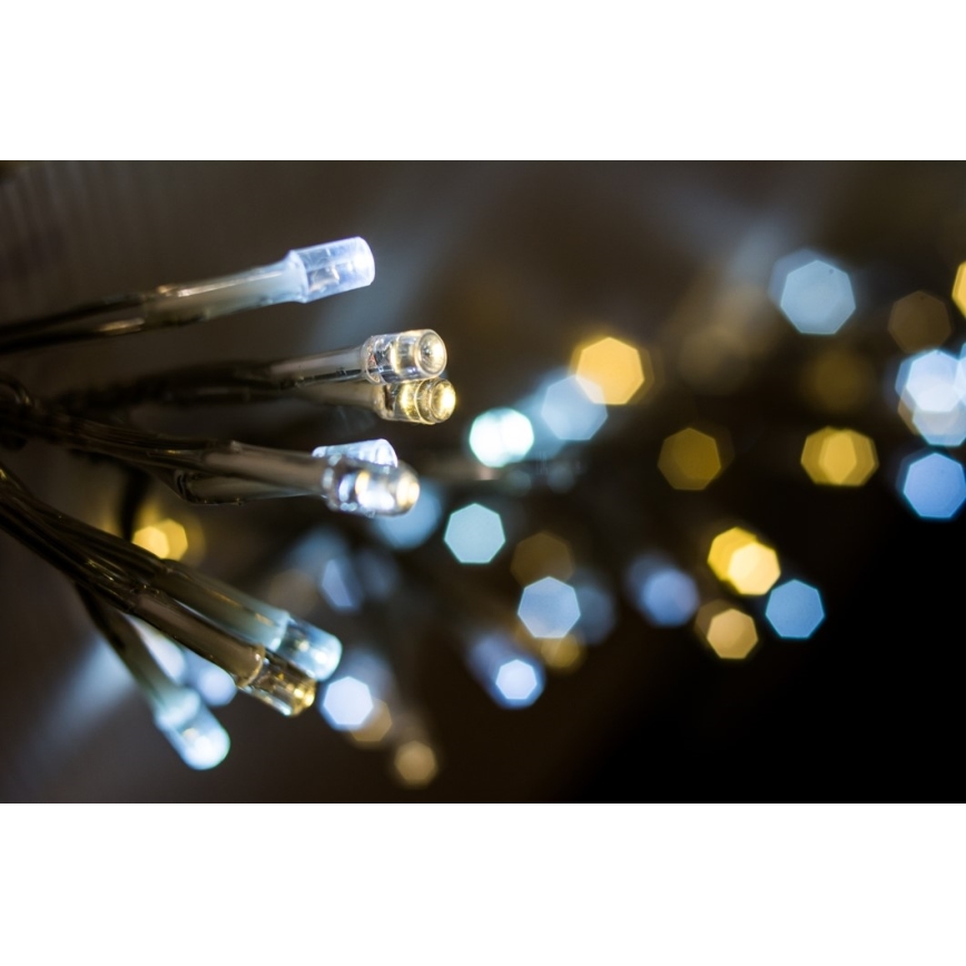 Immax NEO 07756L - Димируема външна LED гирлянда NEO LITE, 400 LED, 10 функции, 43 м, IP44, Wi-Fi Tuya, многоцветна