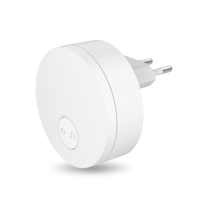 Immax NEO 07769L - Безжичен звънец за контакт NEO LITE 230V Wi-Fi Tuya