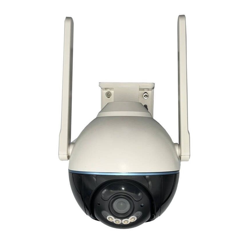 Immax NEO 07782L - Външна смарт камера със сензор BALL 355° P/T 4MP IP65 Wi-Fi Tuya