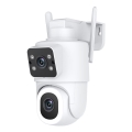 Immax NEO 07783L - Умна външна камера с двойни сензори DOUBLE 355° P/T 2x2MP IP65 Wi-Fi Tuya