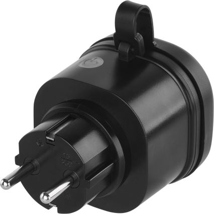 Immax NEO 07787L - Умна външна розетка NEO LITE 3680W/230V/16A IP44 Wi-Fi Tuya SCHUKO