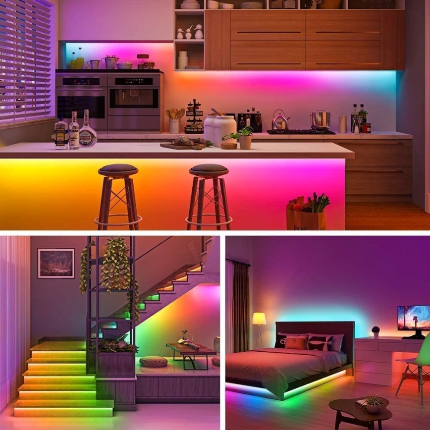 Immax NEO 07790L - LED RGB+CCT Димируема лента NEO SMART LED/15W/230V 3m IP65 Wi-Fi Tuya