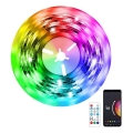 Immax NEO 07791L - LED RGB Димируема лента NEO LITE LED/18W/230V 5m IP65 MUSIC Wi-FI Tuya + дистанционно управление