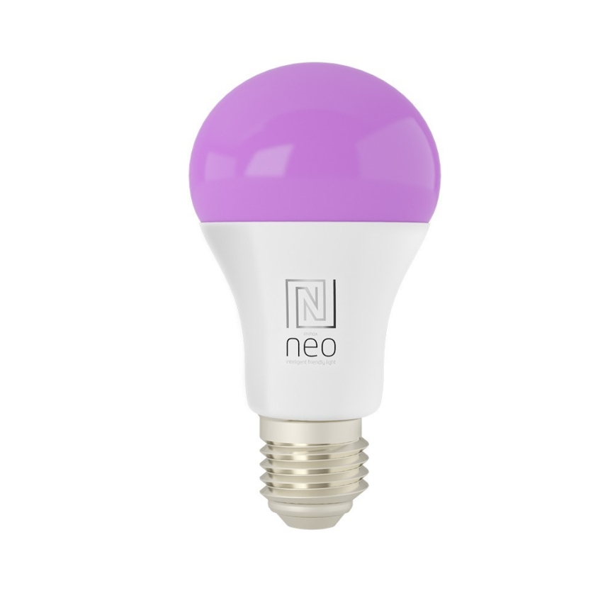Immax NEO 07794CDO - Комплект 3x LED RGB+CCT димируема крушка E27/14W/230V 2700K–6500K Tuya Wi‑Fi + дистанционно управление