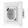 Immax NEO 07801L - Умен контакт 16A/230V + 1xUSB-A+1xUSB C Tuya SCHUKO