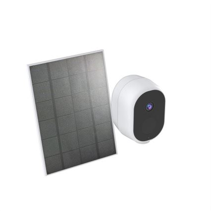 Immax NEO 07802L - Умна външна соларна камера с BARREL сензор 5000 mAh Wi-Fi Tuya IP65