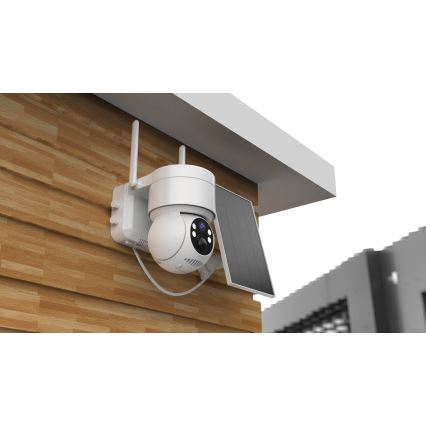 Immax NEO 07803L - Умна външна соларна камера със сензор SENTRY 6000 mAh Wi-Fi Tuya IP65