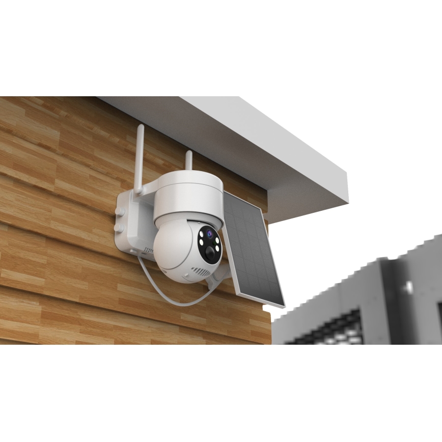 Immax NEO 07803L - Умна външна соларна камера със сензор SENTRY 6000 mAh Wi-Fi Tuya IP65