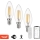 Immax NEO 07807CDO - КОМПЛЕКТ 3x димируеми LED крушки CCT E14/4W/230V Tuya Wi‑Fi + дистанционно управление