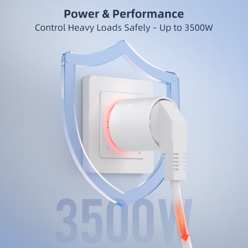 Immax NEO 07812L - Умен контакт E 3500W Tuya Wi-Fi