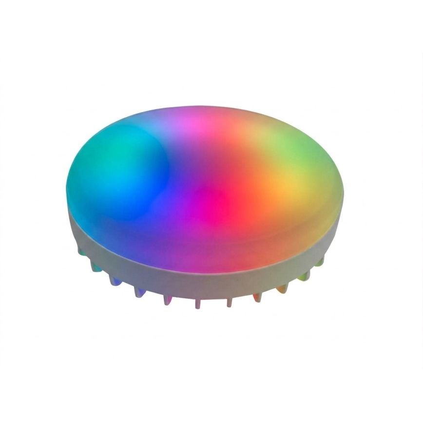 Immax NEO 07816L - LED RGB+CCT димируема крушка GX53/10W/230V 2700-6500K Wi-Fi Tuya