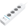 Immax NEO 07821L - Умен удължител NEO LITE 4x AC + 1x USB + 2x USB-C Tuya Wi-Fi