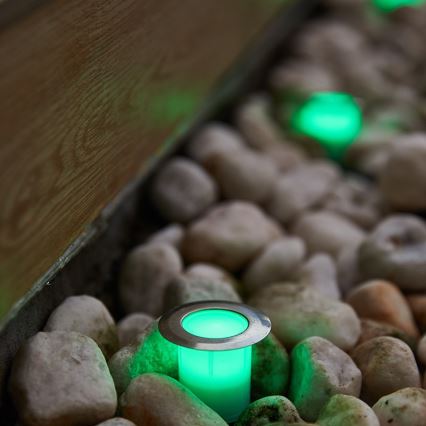Immax NEO 07905L - LED RGB регулируема соларна лампа ESTRELAS 8xLED/0,25W/5V IP65 Tuya 2200 mAh