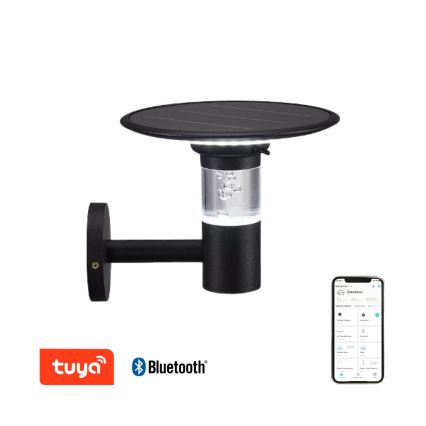 Immax NEO 07907L - LED RGB+CW/W Регулируемо соларно стенна лампа BUBBLES LED/2W/5,5V IP54 Tuya 4000 mAh