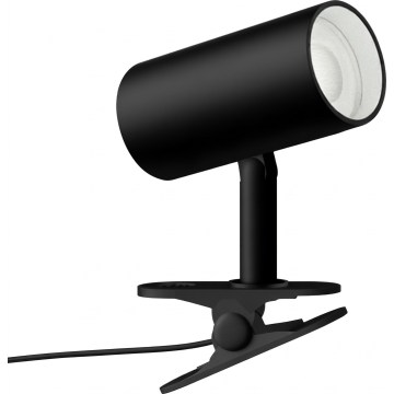 Immax NEO 08291L - Лампа с щипка PUNTO 1xGU10/9W/230V черна