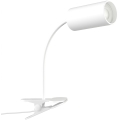 Immax NEO 08294L - Гъвкава лампа с щипка PUNTO 1xGU10/9W/230V бяла