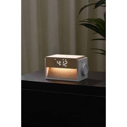 Immax NEO 09114L - LED настолна лампа с будилник и зареждане CALM LED/1,2W/5V