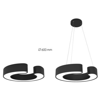 Immax NEO 7133 - LED SMART Лампа C-SHAPED LED/52W/230V + дистанционно 60см ZigBee Tuya