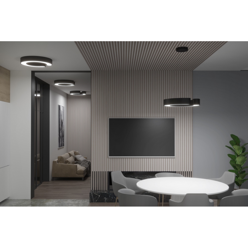 Immax NEO 7134 - LED SMART Димируем пендел CÉČKO LED/43W/230V + дистанционно управление 60 см Tuya ZigBee