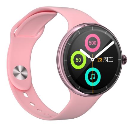 Immax NEO 9040 - Смарт часовник Lady Music Fit 300 mAh IP67 розов