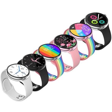 Immax NEO 9040 - Смарт часовник Lady Music Fit 300 mAh IP67 розов