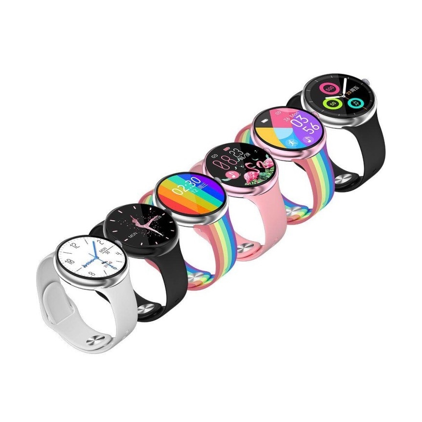 Immax NEO 9040 - Смарт часовник Lady Music Fit 300 mAh IP67 розов