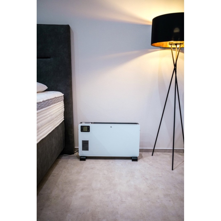 Immax NEO 07760L - Електрически конвектор 1000/1300/2300W LCD/таймер/TURBO/термостат Wi-Fi Tuya + д.у.